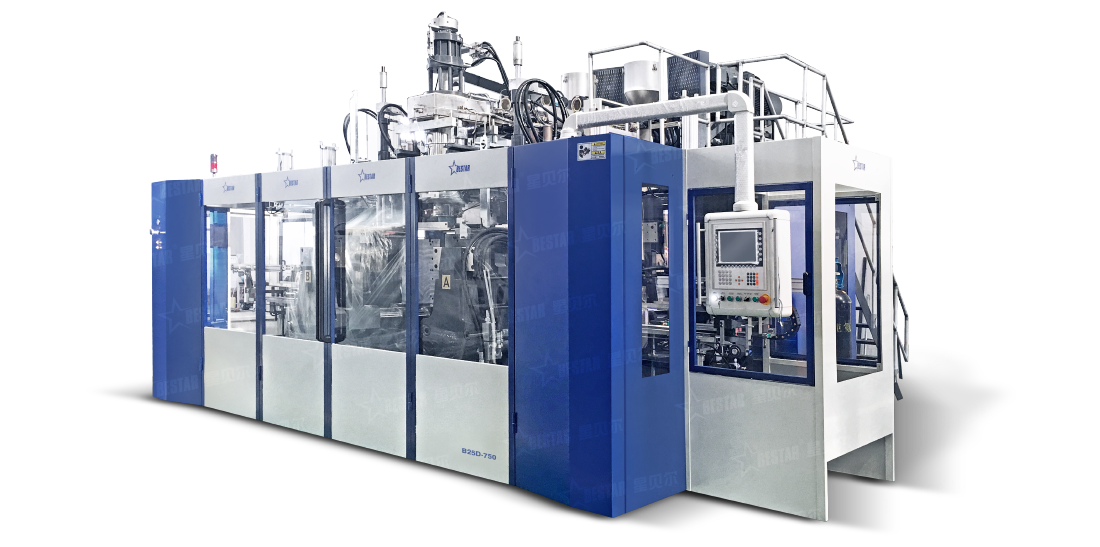 化工堆碼桶吹塑機