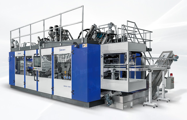 雙工位塑料吹塑機